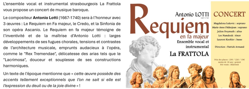 Requiem Lotti - Strasbourg