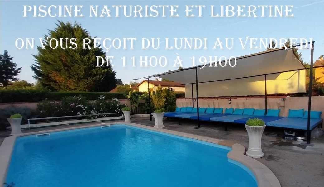 Piscine dans le Beaujolais 
