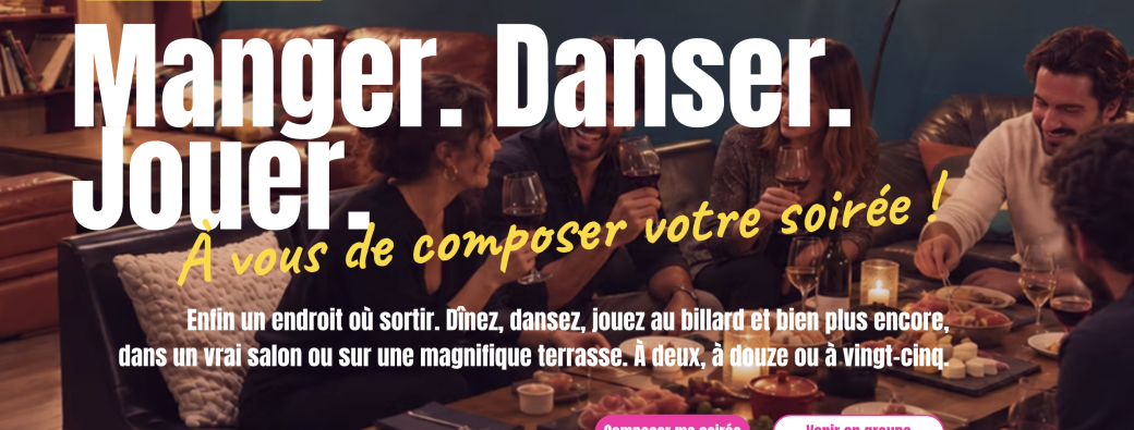 RESERVATION - SOIREE CANOT'