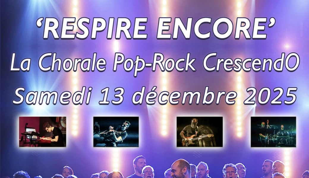 Respire Encore - Chorale Pop-Rock Crescend0