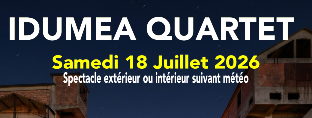 Restauration pour le Concert Idumea Quartet
