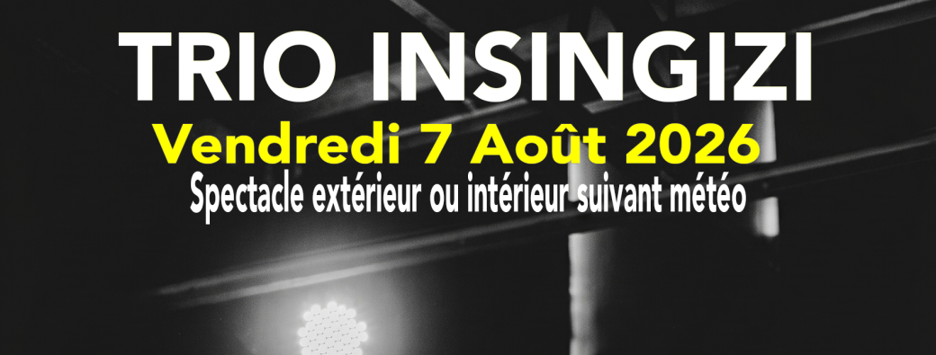 Restauration pour le Concert Insingizi Trio