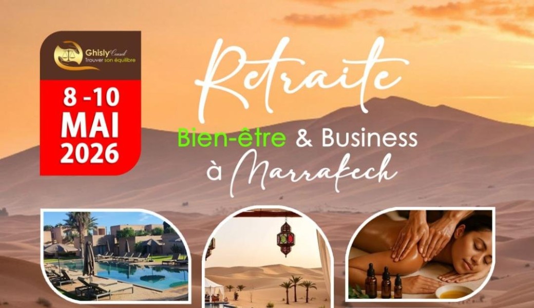 Retraite Bien-être & Business à Marrakech