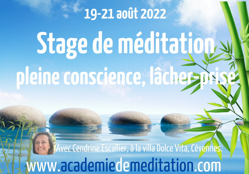 Stage de méditation et de pleine conscience
