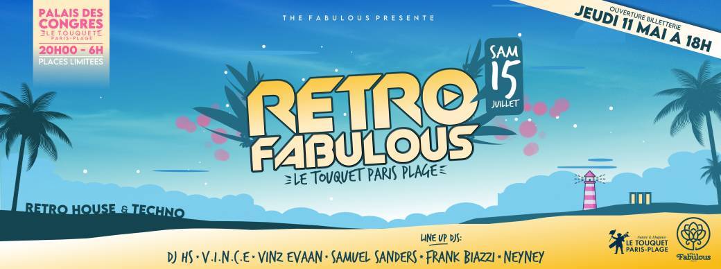 Retro Fabulous - Palais des Congrès du Touquet
