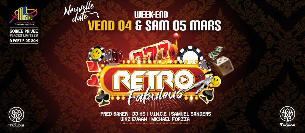 RETRO FABULOUS -  Pasino de St Amand