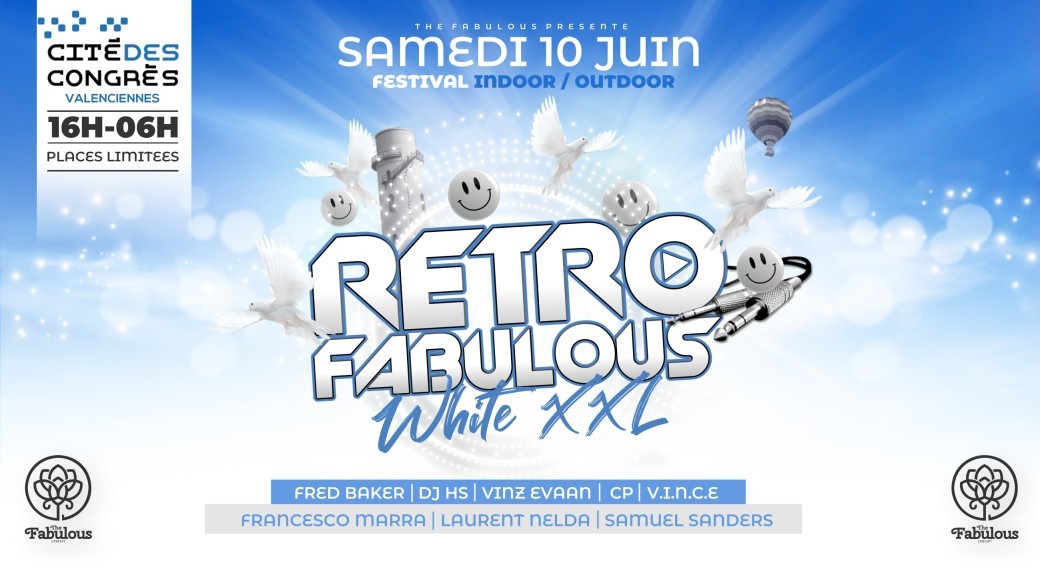 RETRO FABULOUS WHITE XXL - Cité des Congrès
