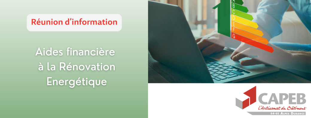 Réunion Info - Les aides financières à la rénovation 2026