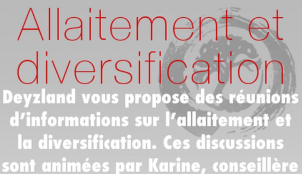 Réunion allaitement