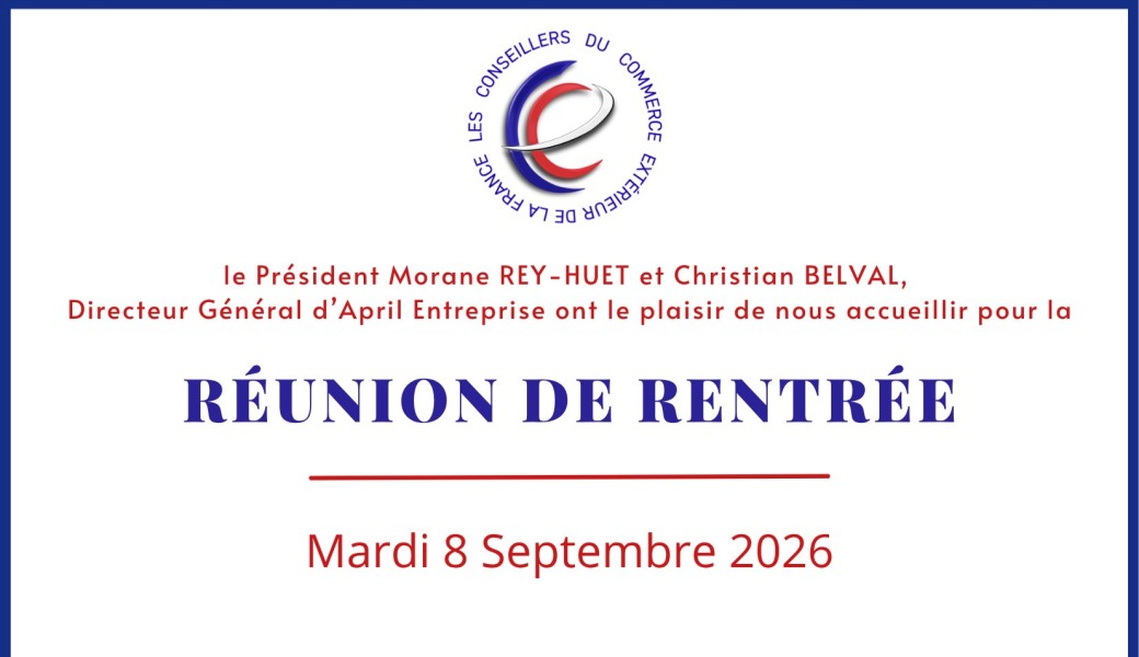 Réunion de Rentrée