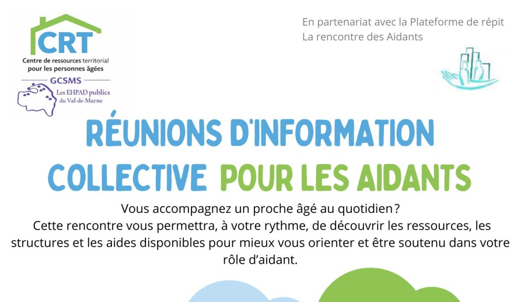 Réunion d'information collective pour les aidants