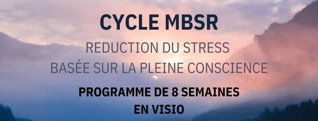 Réunion d'information en visio sur le cycle MBSR