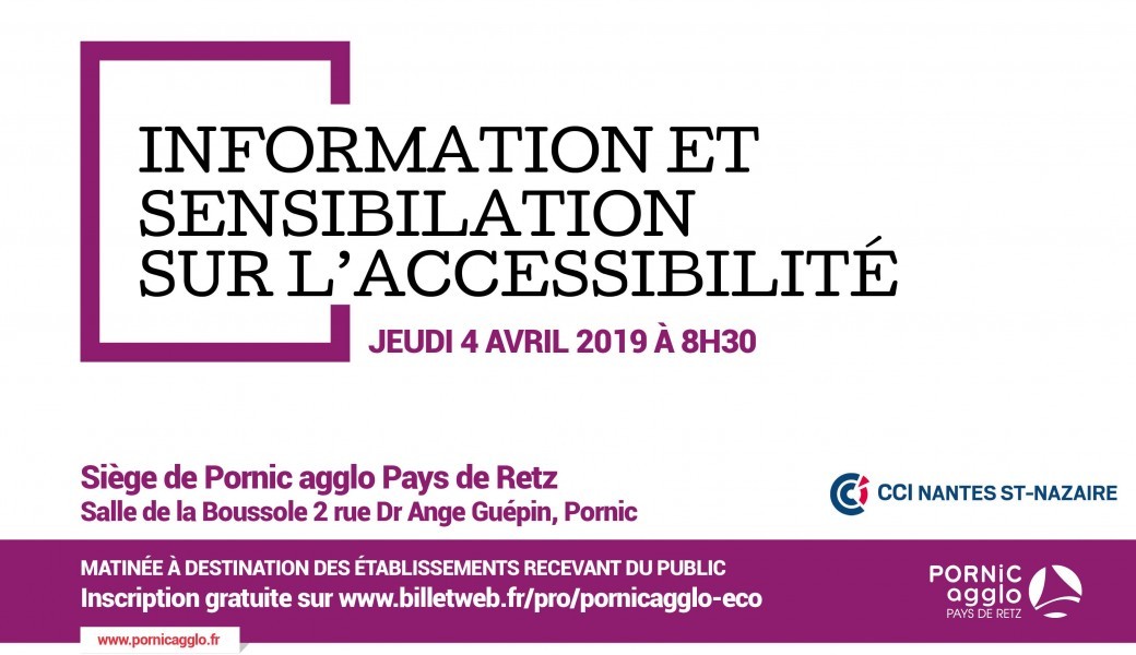 Réunion d'information sur l'accessibilité