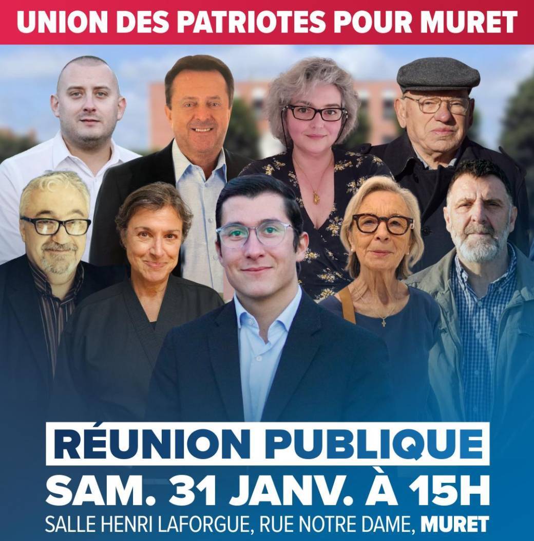 Réunion Publique de Fabio Serra 31 janvier