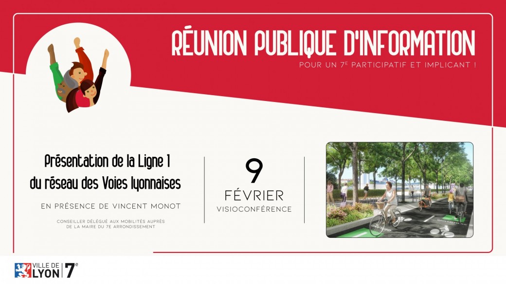 Réunion publique de présentation de la Ligne 1 du réseau des Voies Lyonnaises 