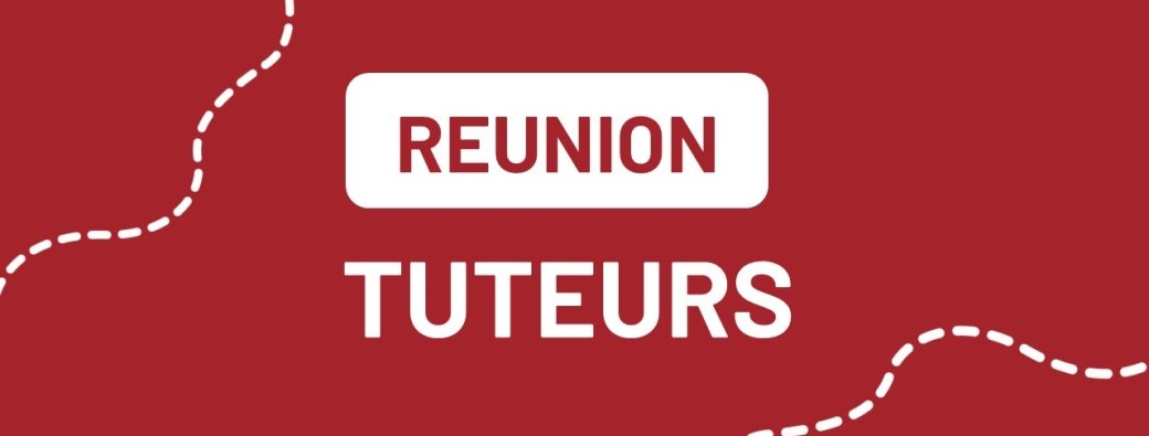 Réunion tuteurs