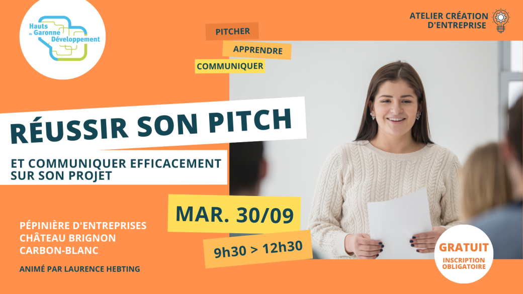 Réussir mon pitch en public et communiquer efficacement sur mon projet