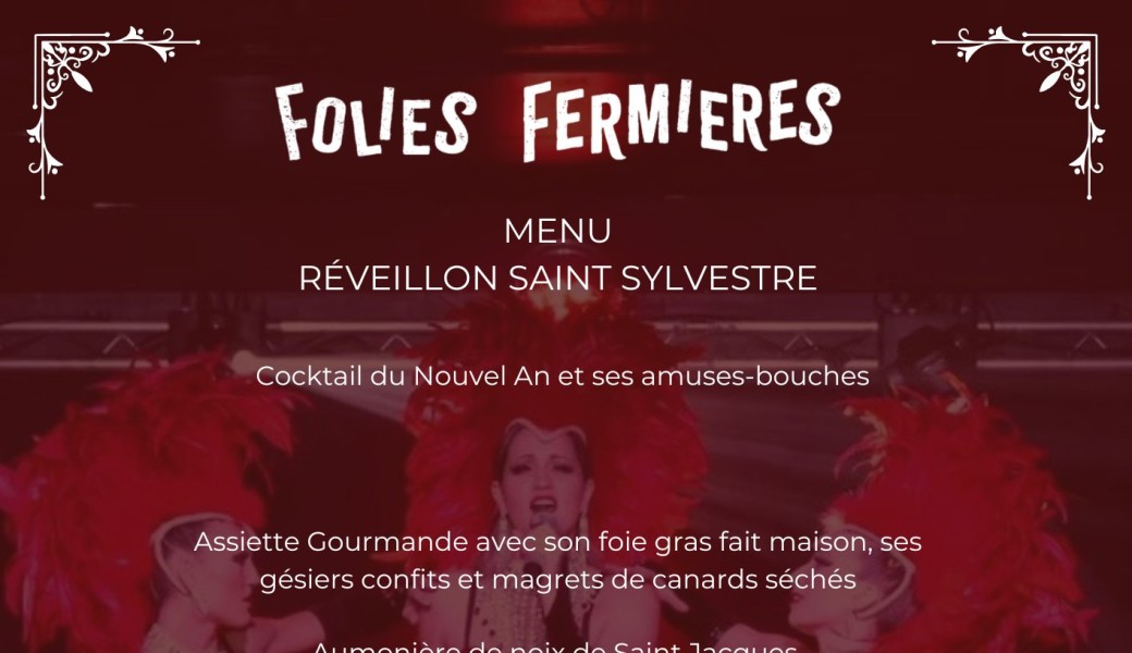 Réveillon de la Saint Sylvestre 2025
