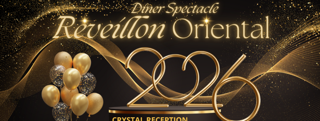 REVEILLON DU NOUVEL AN LYON 2026 AU CRYSTAL RECEPTION