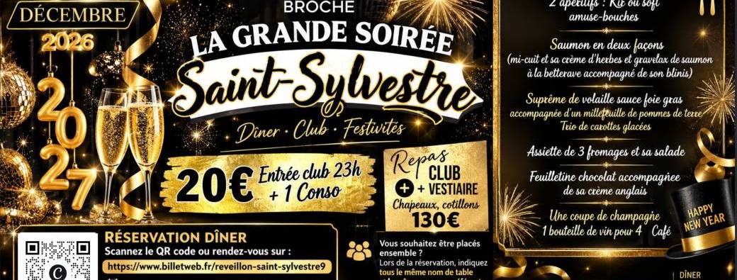 Réveillon Saint Sylvestre