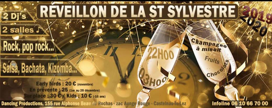 Tickets Reveillon St Sylvestre 19 Avec Dancing Productions Billetweb Tickets Reveillon St Sylvestre 19 Avec Dancing Productions Billetweb