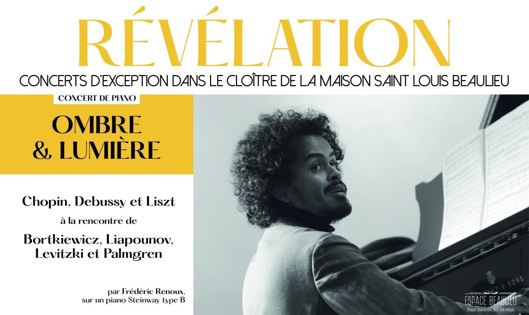 RÉVÉLATION - Concert de piano "OMBRE & LUMIERE"