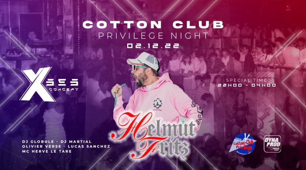 REVIVAL COTTON CLUB x HELMUT FRITZ