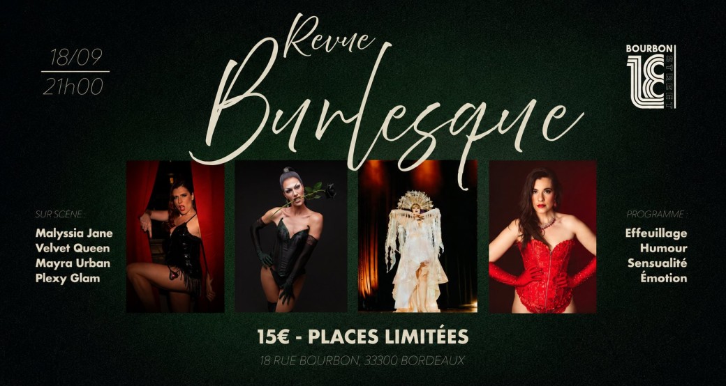 Revue Burlesque - Malyssia Jane