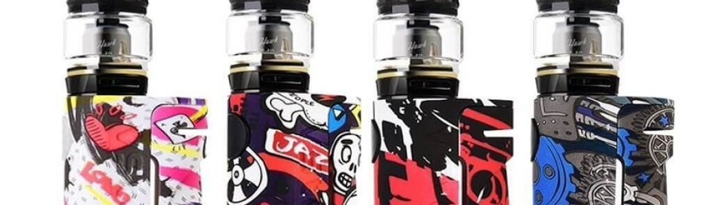 Rikt utvalg av alle slags vape-produkter