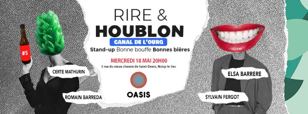 Rire & Houblon | Canal de l'Ourcq | 18.05.22