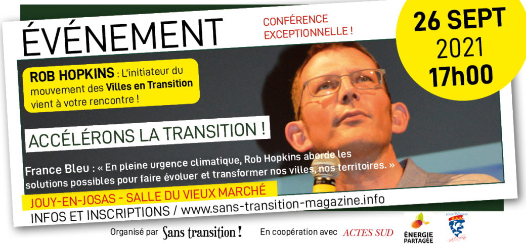 Rob Hopkins à Jouy-en-Josas