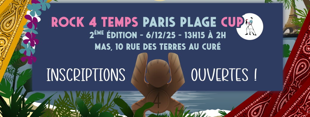 Rock 4 Temps Paris Plage Cup 2025
