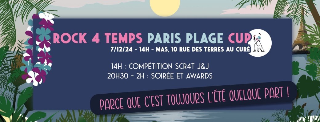 Rock 4 Temps Paris Plage Cup 2025