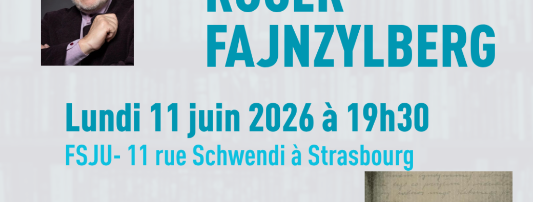 Rencontre avec Roger Fajnzylberg