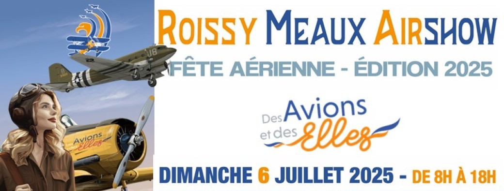 Billetterie entrée standard - Roissy Meaux Airshow
