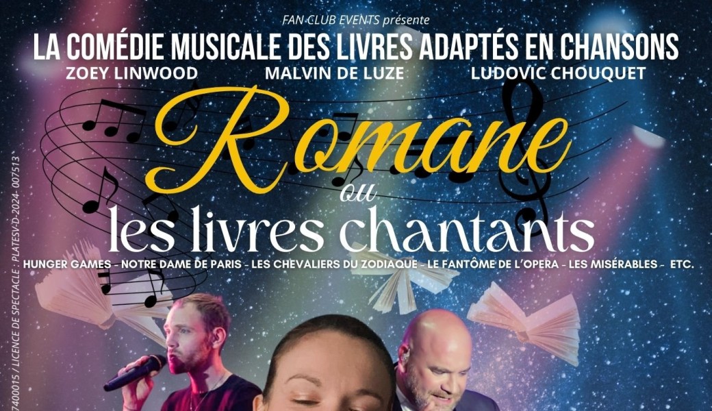 Romane ou les livres chantants - (Zoey Linwood,, Malvin de Luze et Ludovic Chouquet)