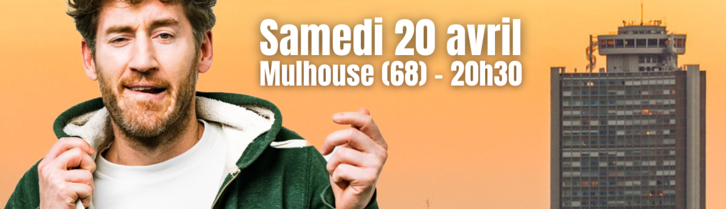 ROMUALD MAUFRAS en spectacle à Mulhouse