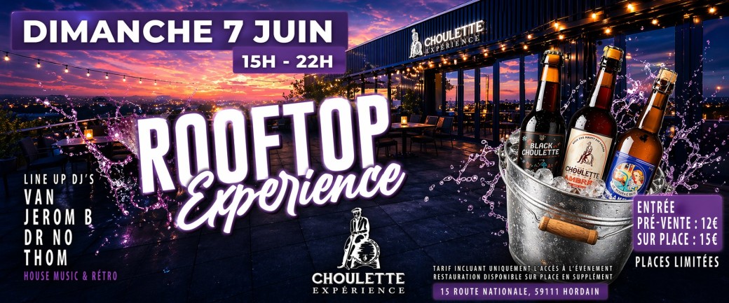 Rooftop Experience at Choulette experience 