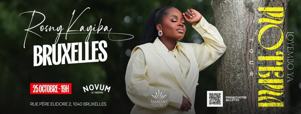 Rosny Kayiba en concert live à Bruxelles