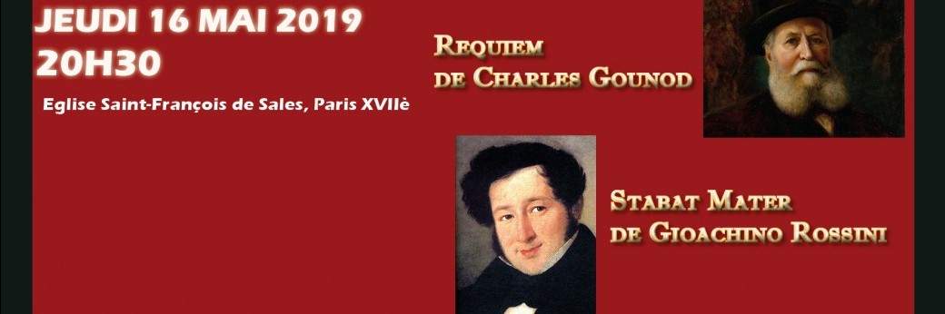 Stabat Mater de Rossini et Requiem de Gounod