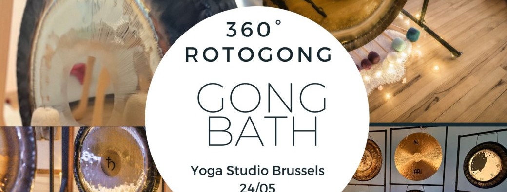 Bain de Gong à 360° avec le RotoGong