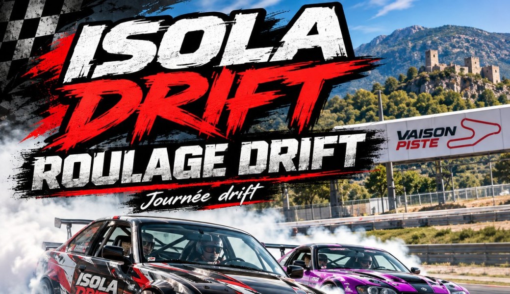 ROULAGE PRIVÉ : VAISON PISTE : 150E