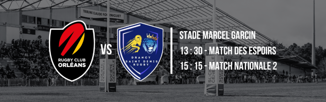 Rugby Club Orléans / Union Drancy Saint-Denis