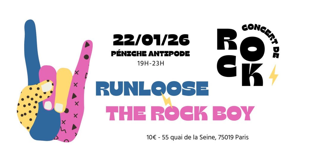 RUNLOOSE + THE ROCK BOY