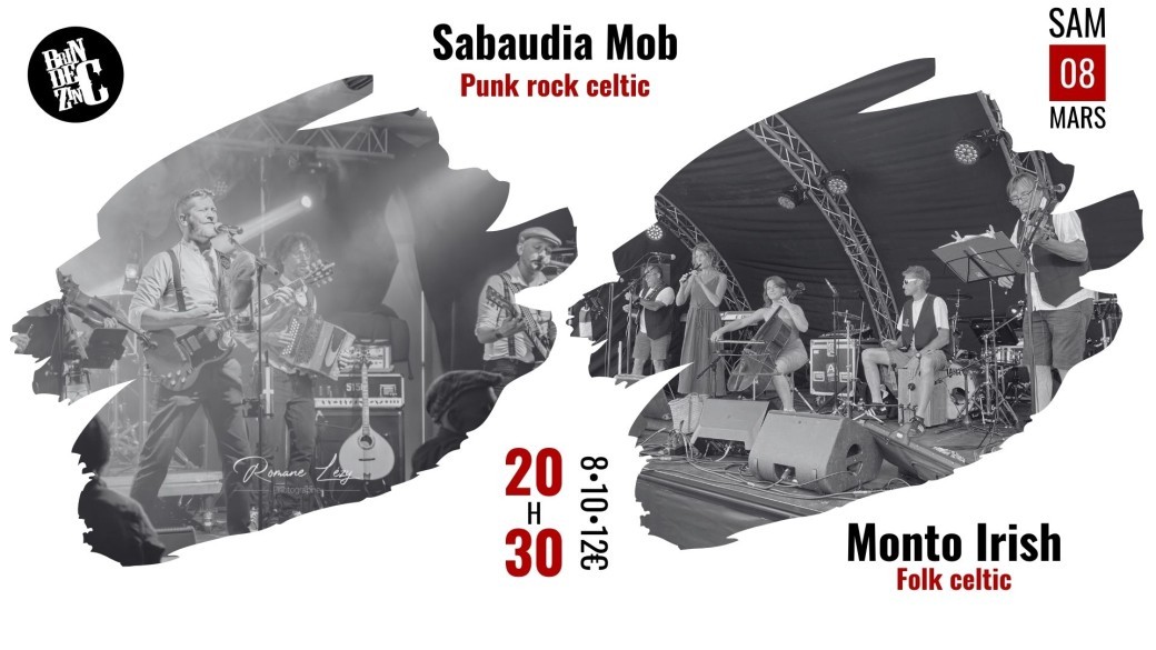 Sabaudia Mob X Monto Irish (Punk rock celtic • Folk celtic)