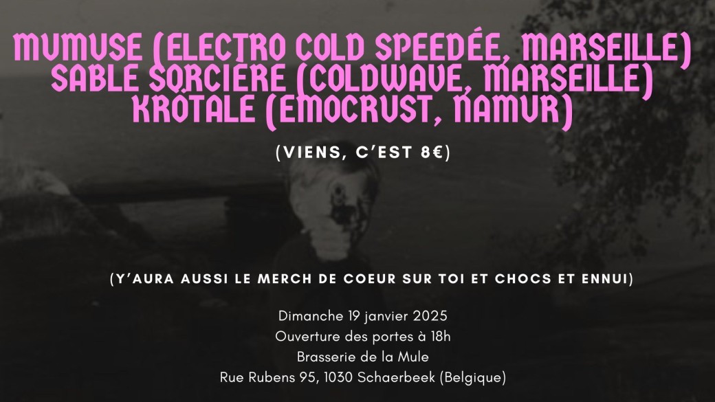 Sable Sorcière • Mumuse • Krötale • 19/01 • La Mule