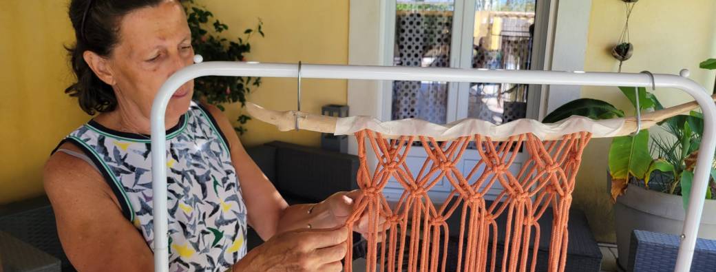 SAC D'ÉTÉ en macramé / Hyères
