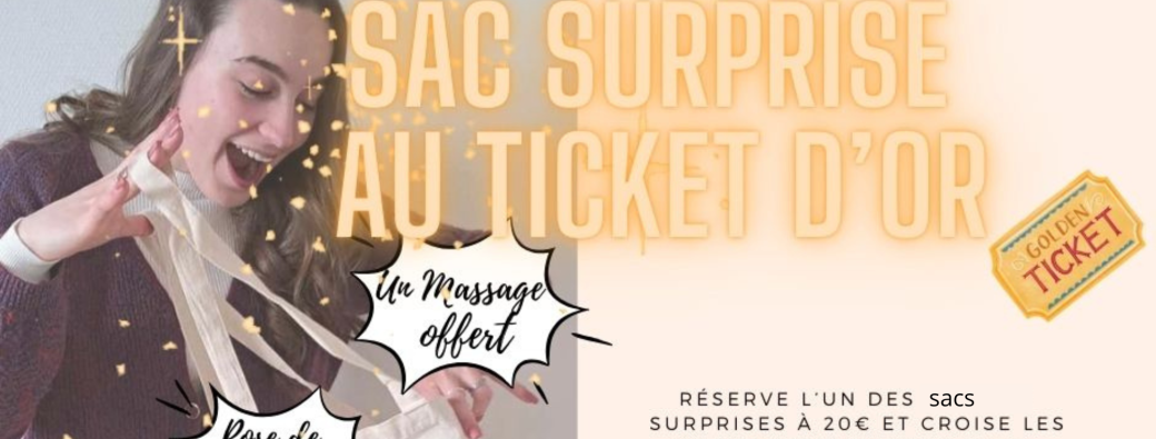 Sacs Surprises Ticket d'Or - BREST 