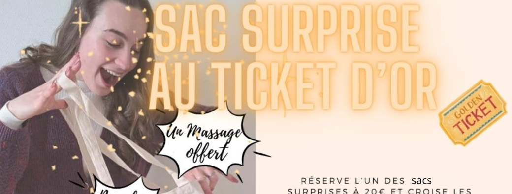 Sacs Surprises Ticket d'Or - BREST