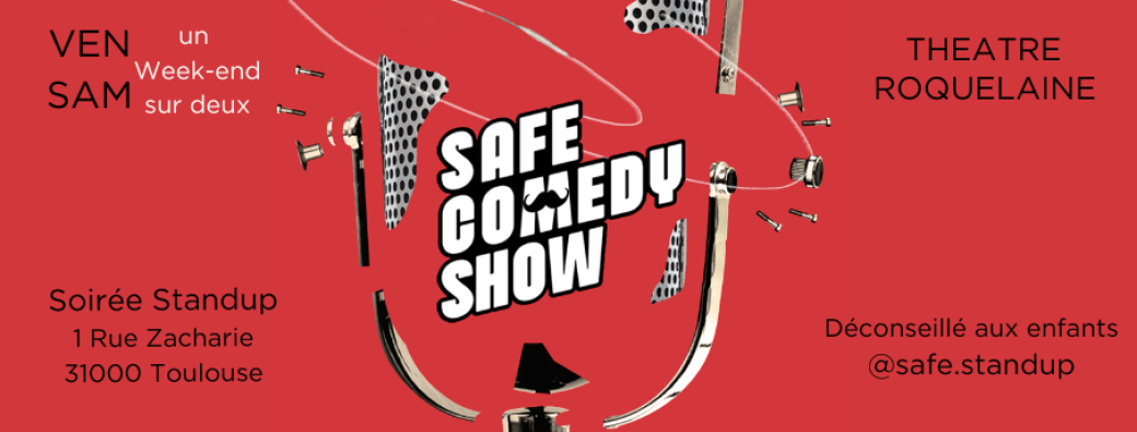 Safe Comedy Show — 1h de Standup